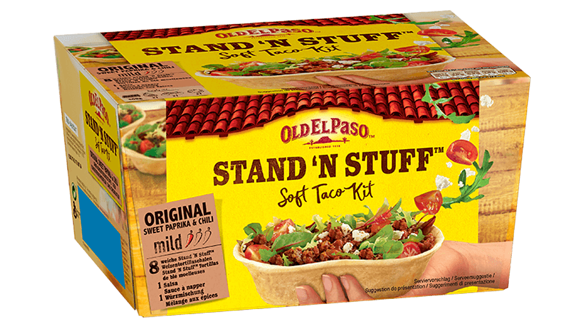 Stand and Stuff Soft Taco Kit Original Mild